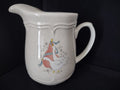 Vintage Ceramic Marmalade Pitcher Geese Duck Pear Ribbon Ice Lip (lot 2818c)