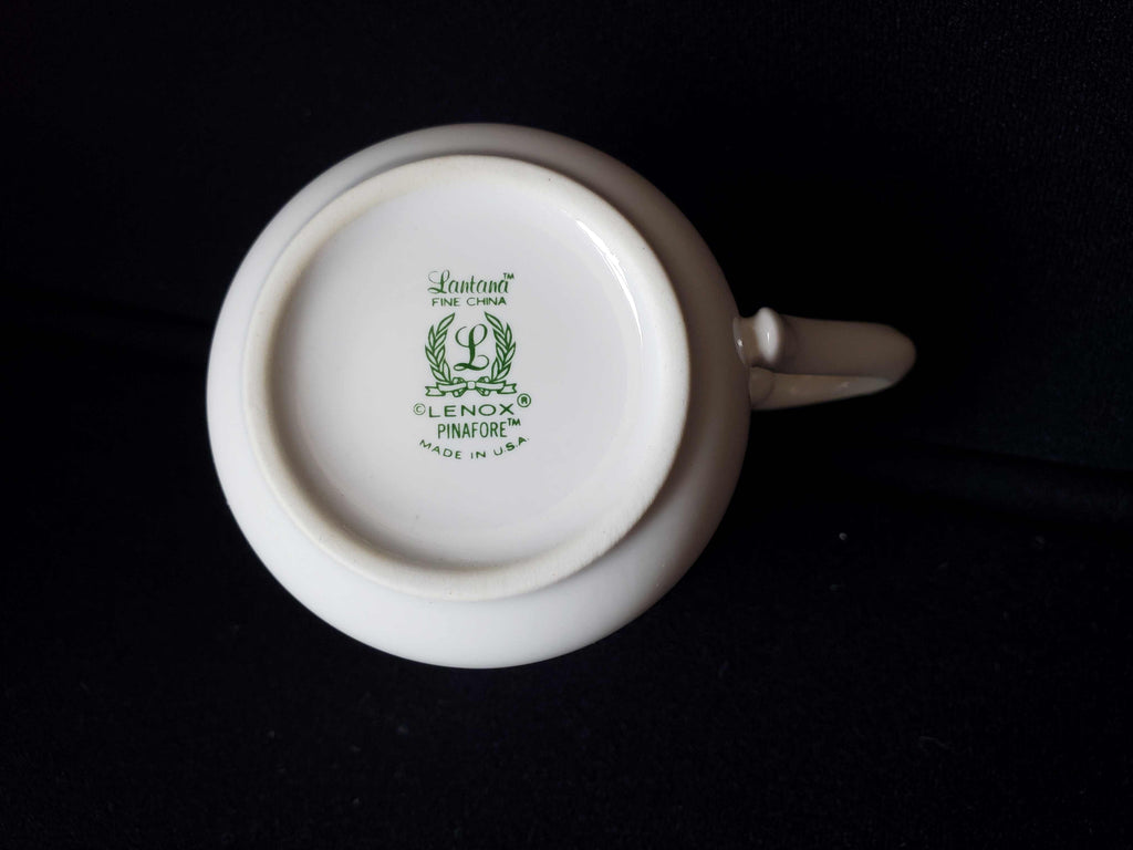 Vintage Lenox Lantana Pinafore Tea Cup with Saucer (lot 1936)