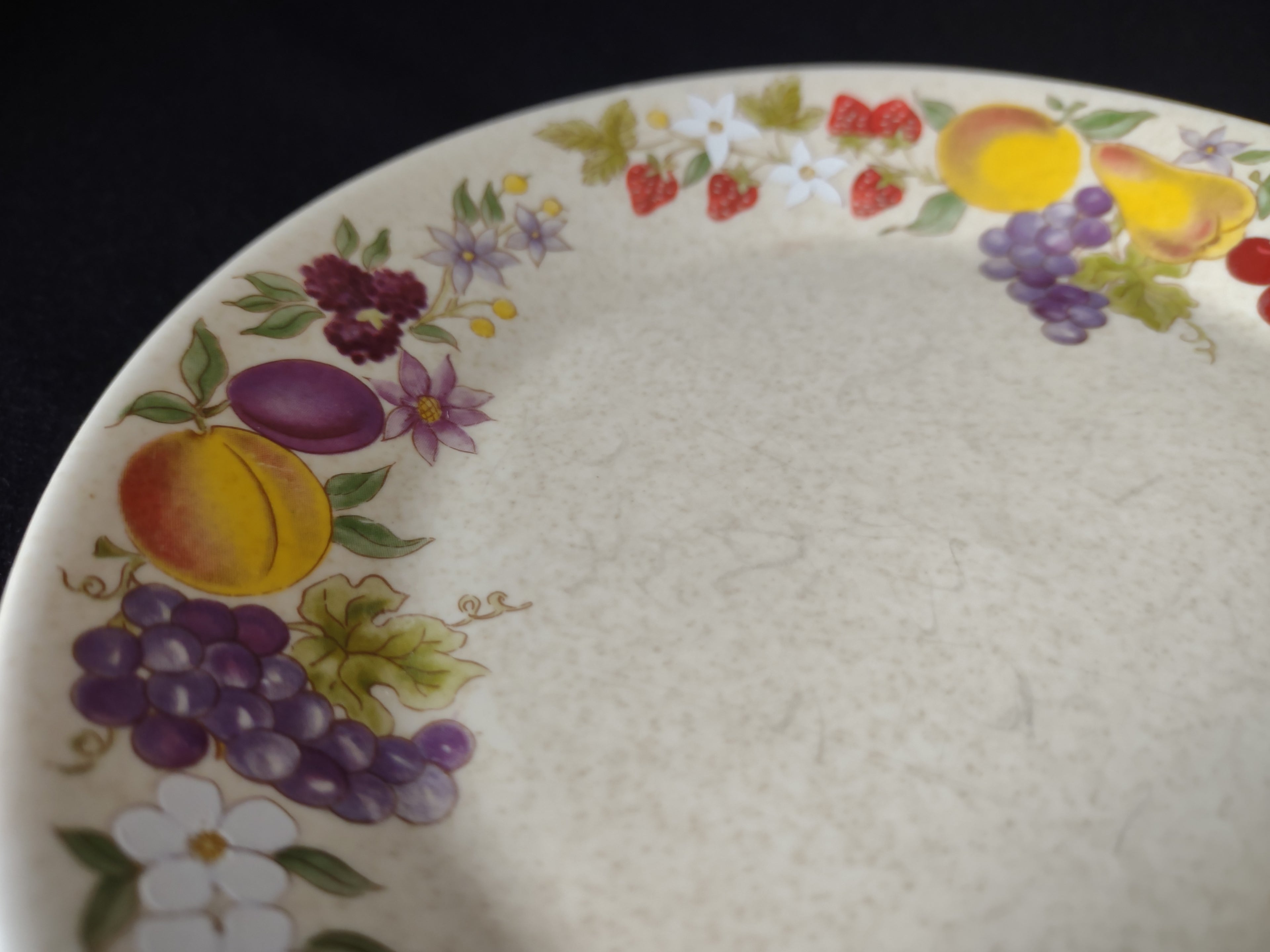 Vintage Lenox Dessert Plate Temper-Ware Summer Harvest (lot 1837)