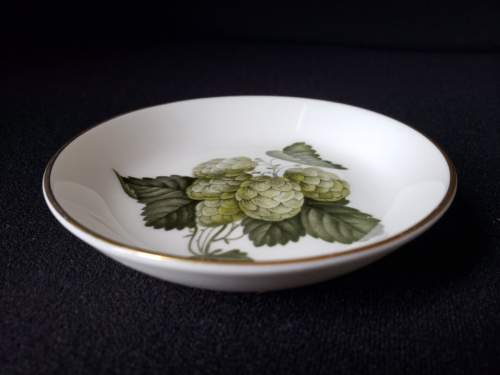 Vintage Royal Worcester Hop Mathon Small Dish 3-7/8" (lot 2089)