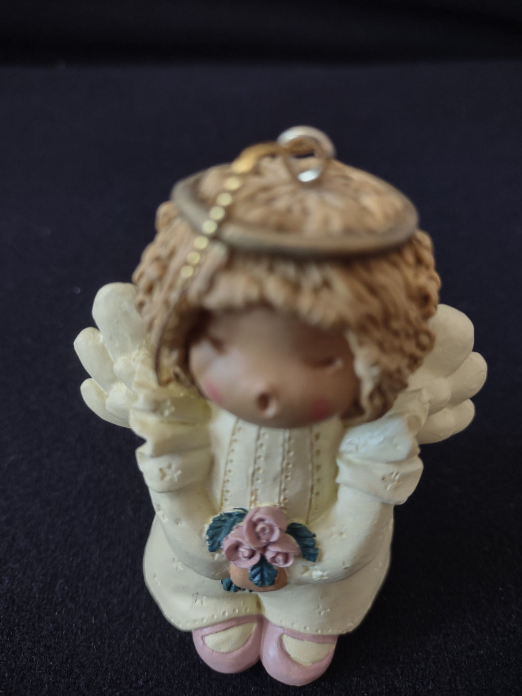 Vintage Zondervan Christmas Littlest Angel Ornament With Booklet (Lot 4131)