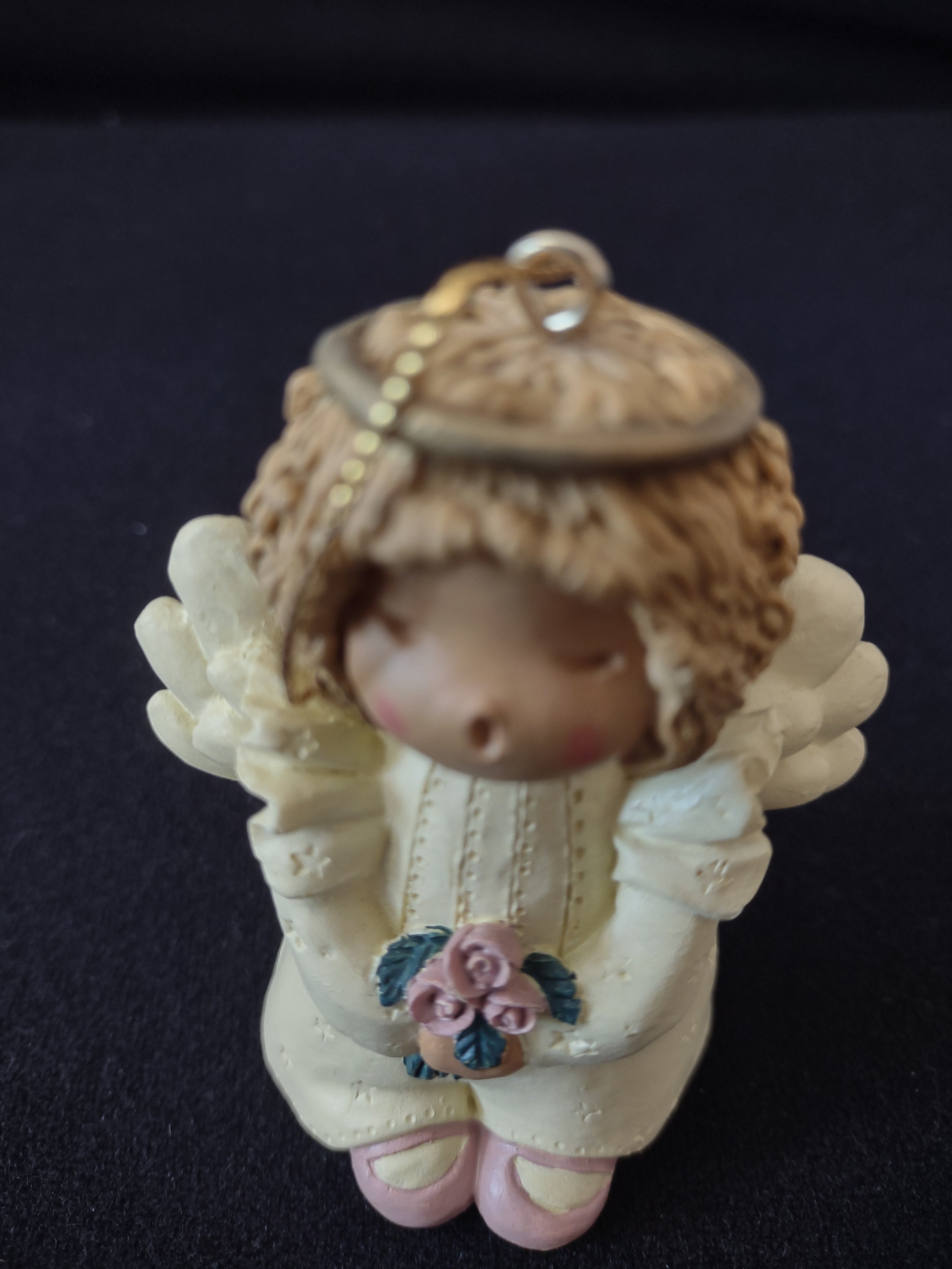 Vintage Zondervan Christmas Littlest Angel Ornament With Booklet (Lot 4131)
