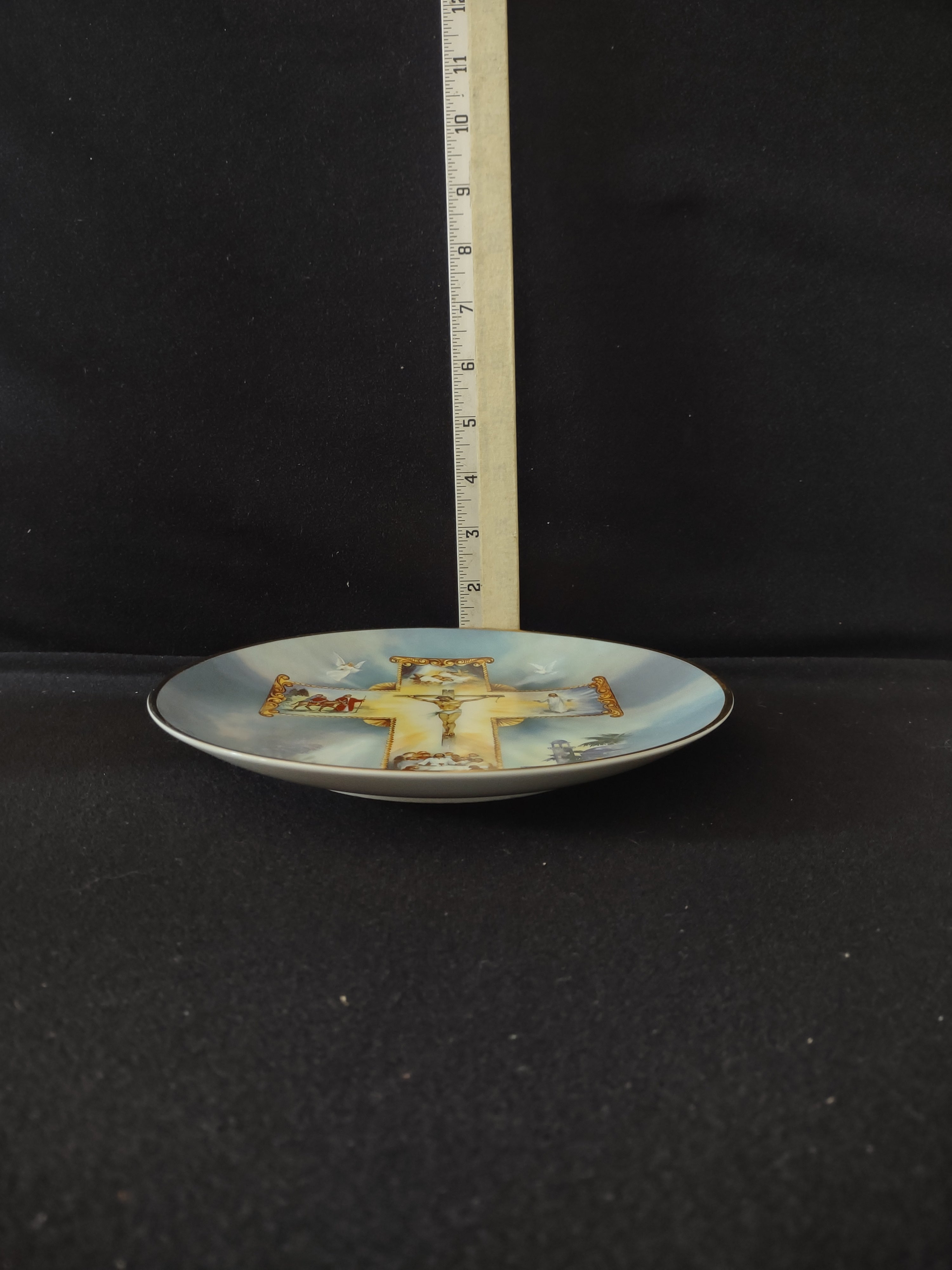 Vintage 8" Plate The Life Of Christ By Bar Zoni Limited Edition (Lot 3305)