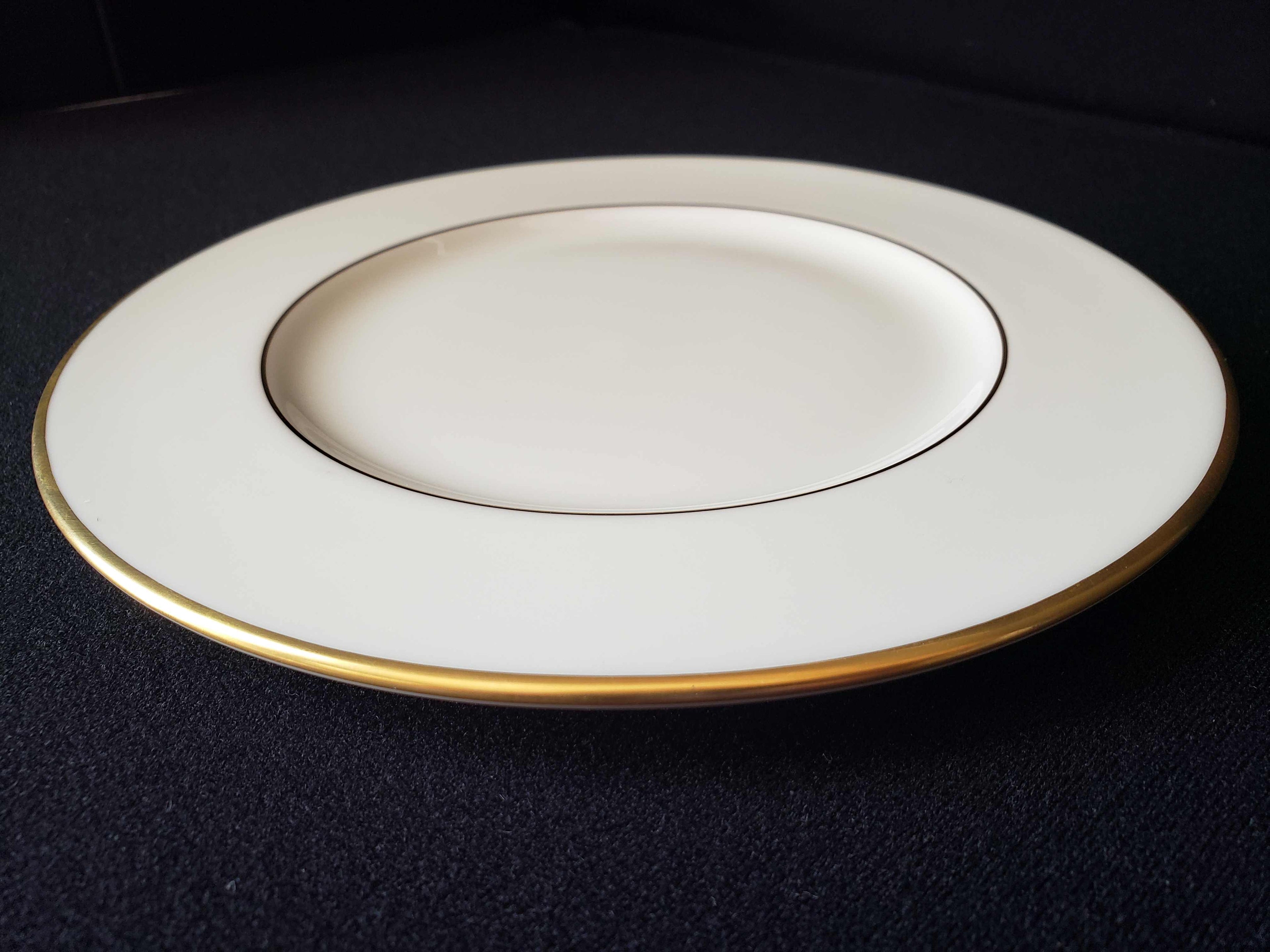 Vintage Lenox Mansfield Salad or Luncheon Plate 8-1/2"(lot 1969)