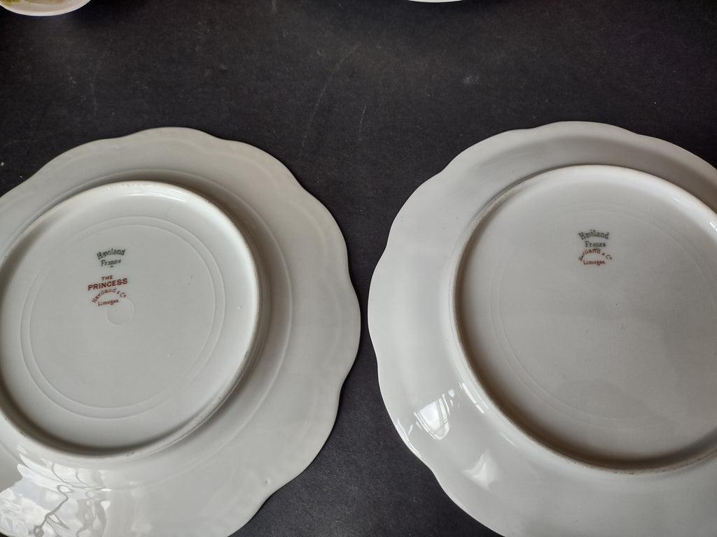 Haviland Limoges Luncheon Dessert Salad Bone Plate (lot 826)