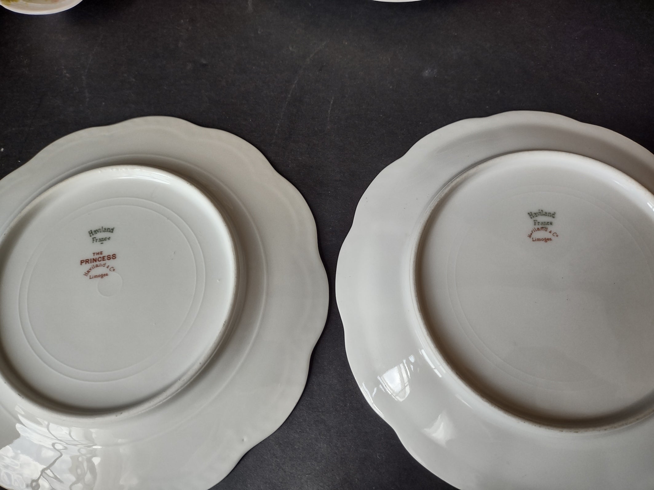 Haviland Limoges Luncheon Dessert Salad Bone Plate (lot 826)