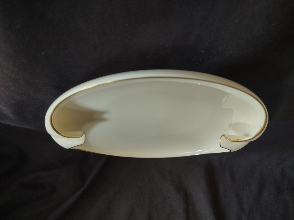 Vintage Lenox MCM Porcelain Gold Trim Ashtray 8" (lot 1980)