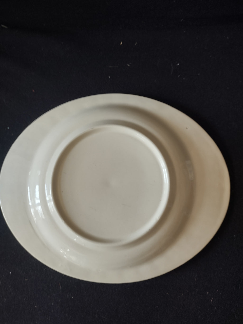Vintage Luncheon Serving Plate Platter Rosemarie Scallop Edge Floral (Lot 5122)