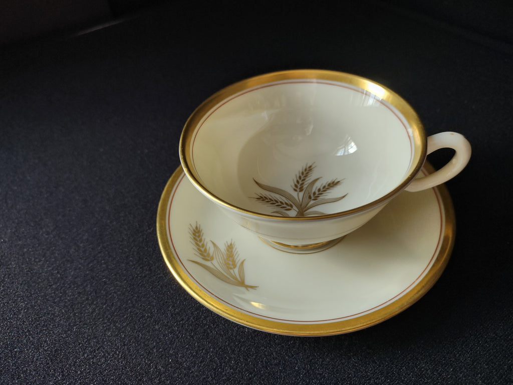 Vintage Lenox Westfield R-440 Tea Cup with Saucer (lot 1890)