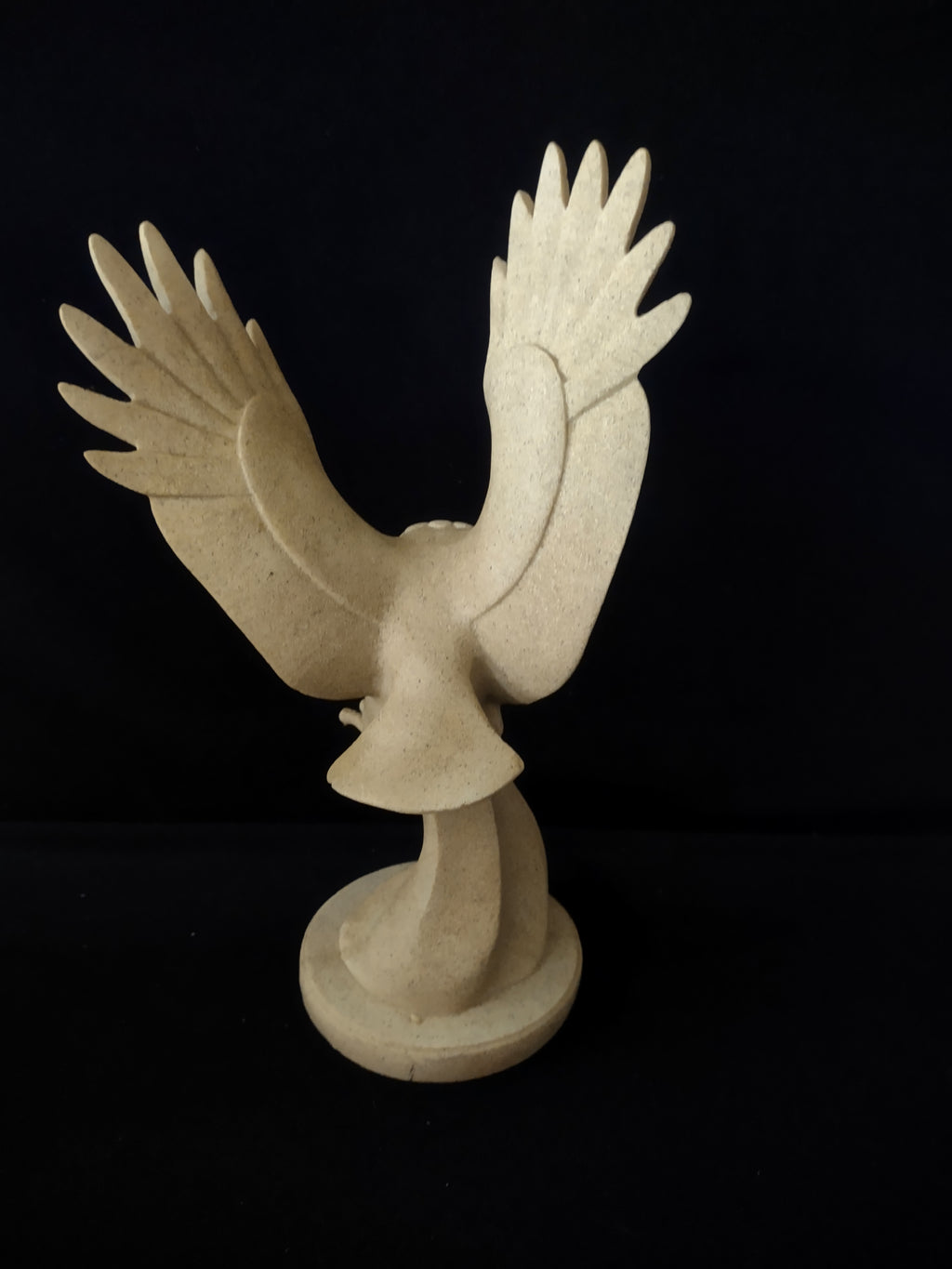 Herco Alabaster Winged Eagle 11" Statue (Lot 3261)
