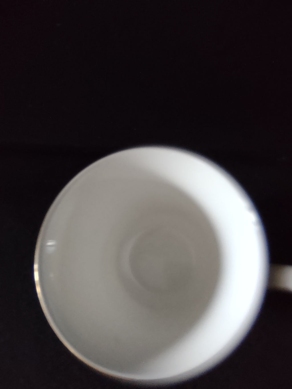 Vintage Minton Saturn Turquoise Tea Cup Saucer Bone China (Lot 5493)