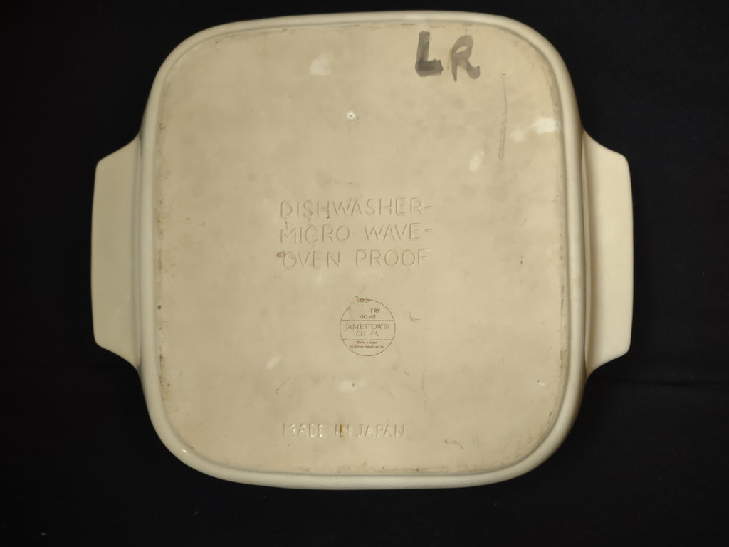 Jamestown Japan Country Home 9" Square Baking Dish (lot 2859c)