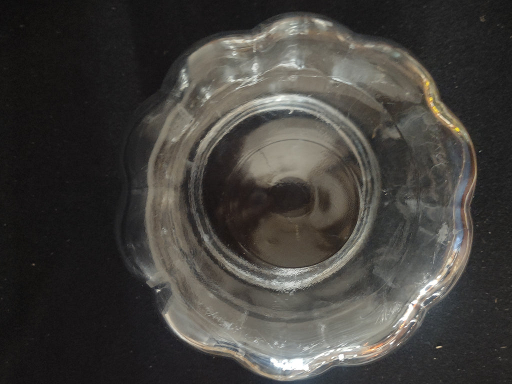 Halloween Thanksgiving Fall Glass Lidded Pumpkin Cookie Jar (Lot 3373)