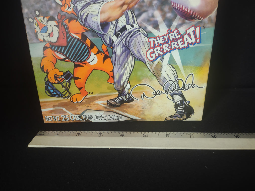 Vintage CollectibleKellogg's Frosted Flakes Empty Box Derek Jeter (lot 2171)