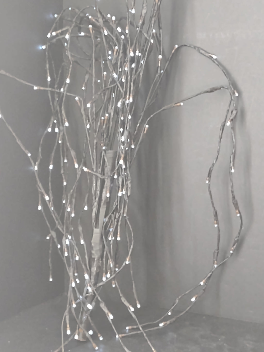 Halloween LED Willow Black Tree Branch ONLY (lot 3176c)