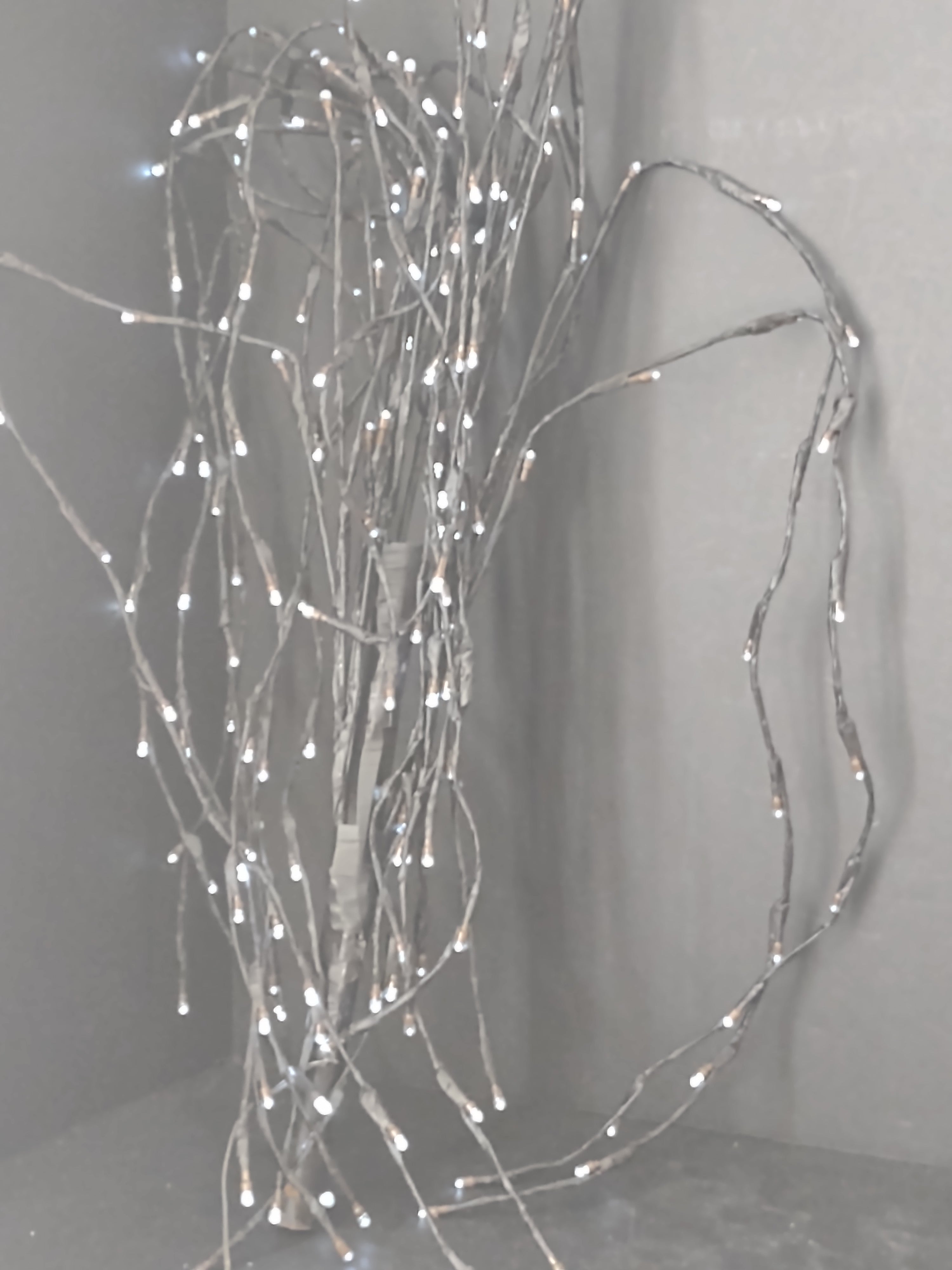 Halloween LED Willow Black Tree Branch ONLY (lot 3176c)