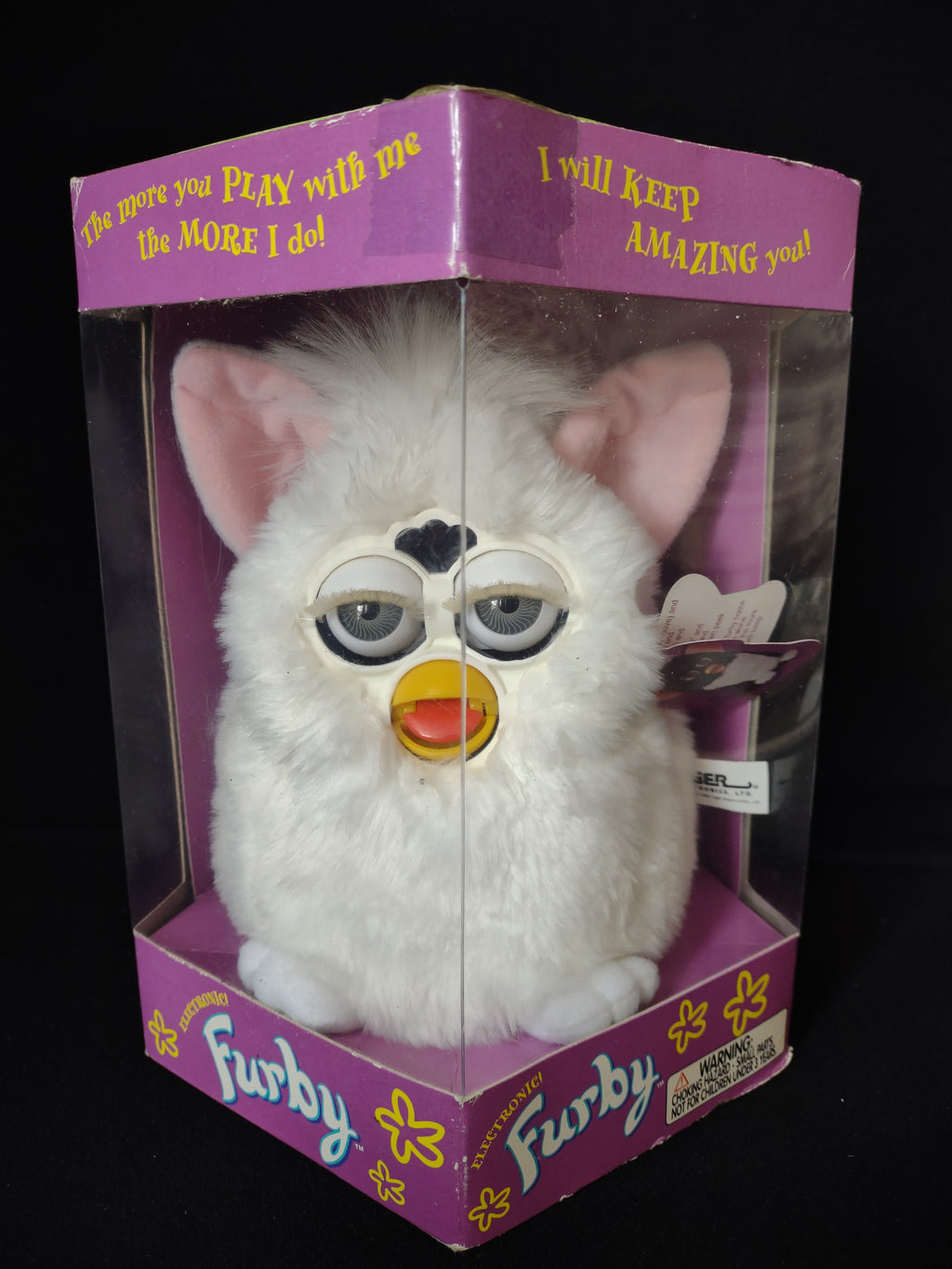 Vintage 1998 Furby White Model 70-800 Brand New Never Opened (lot 2464)