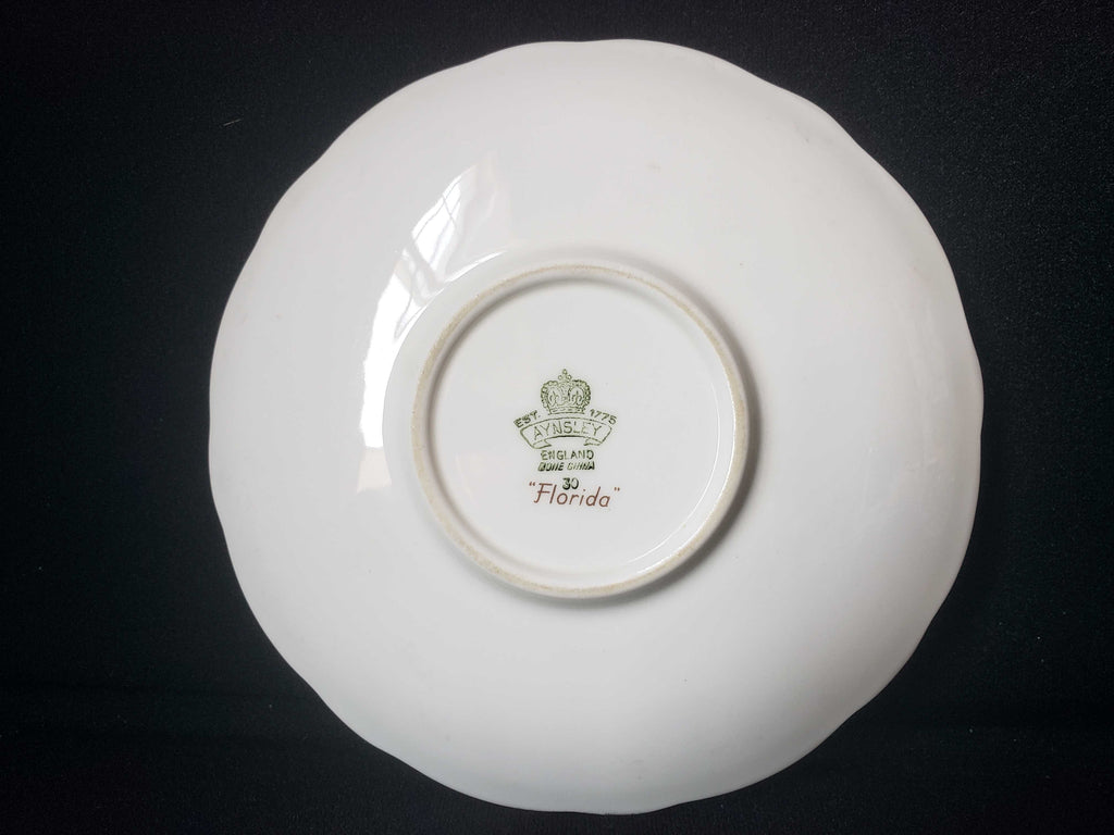 Vintage Aynsley Florida Saucer ONLY (2007)