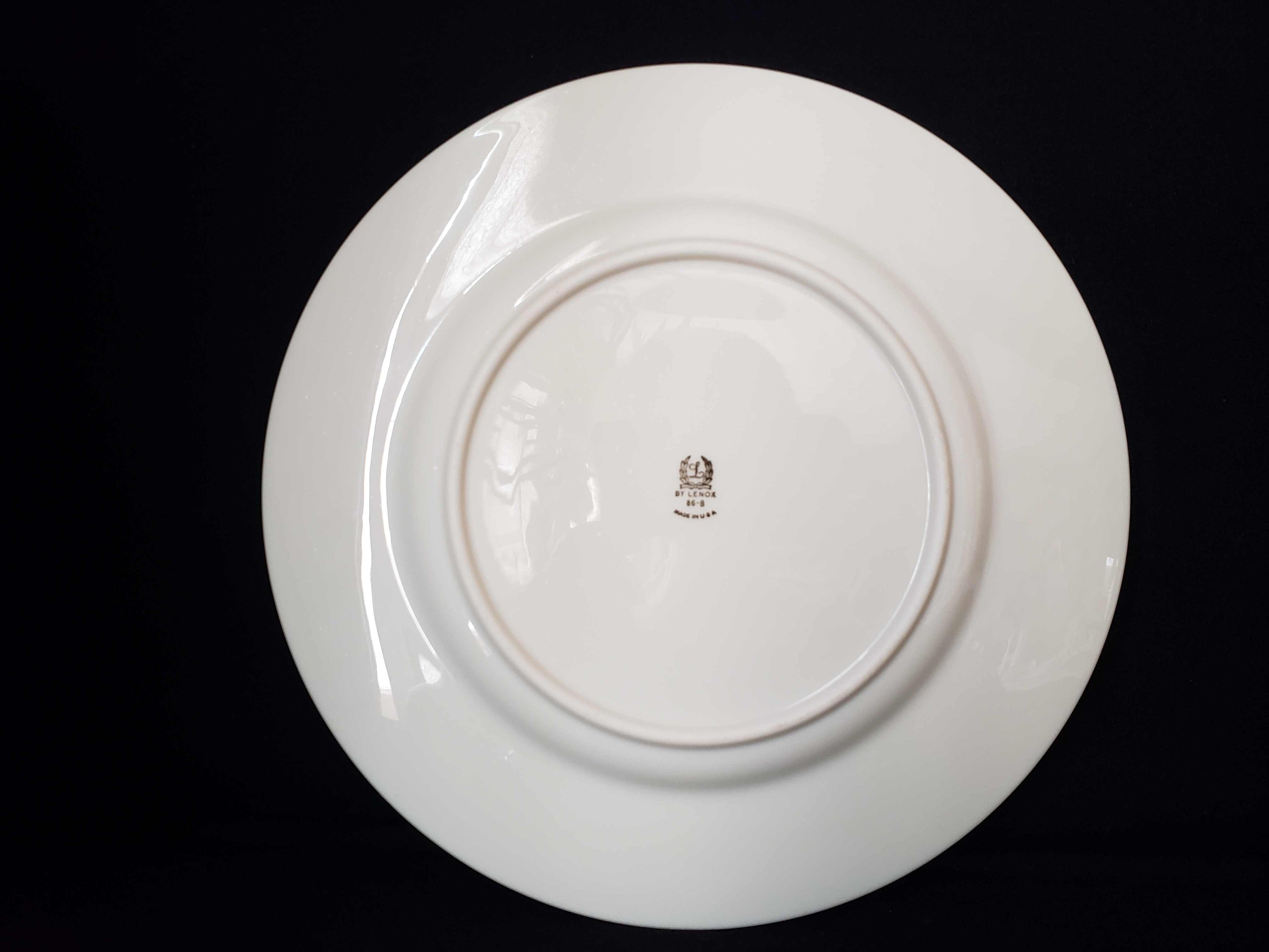 Vintage Lenox 86-B Gold Trim Dinner Plate 10-1/2" (lot 1907)