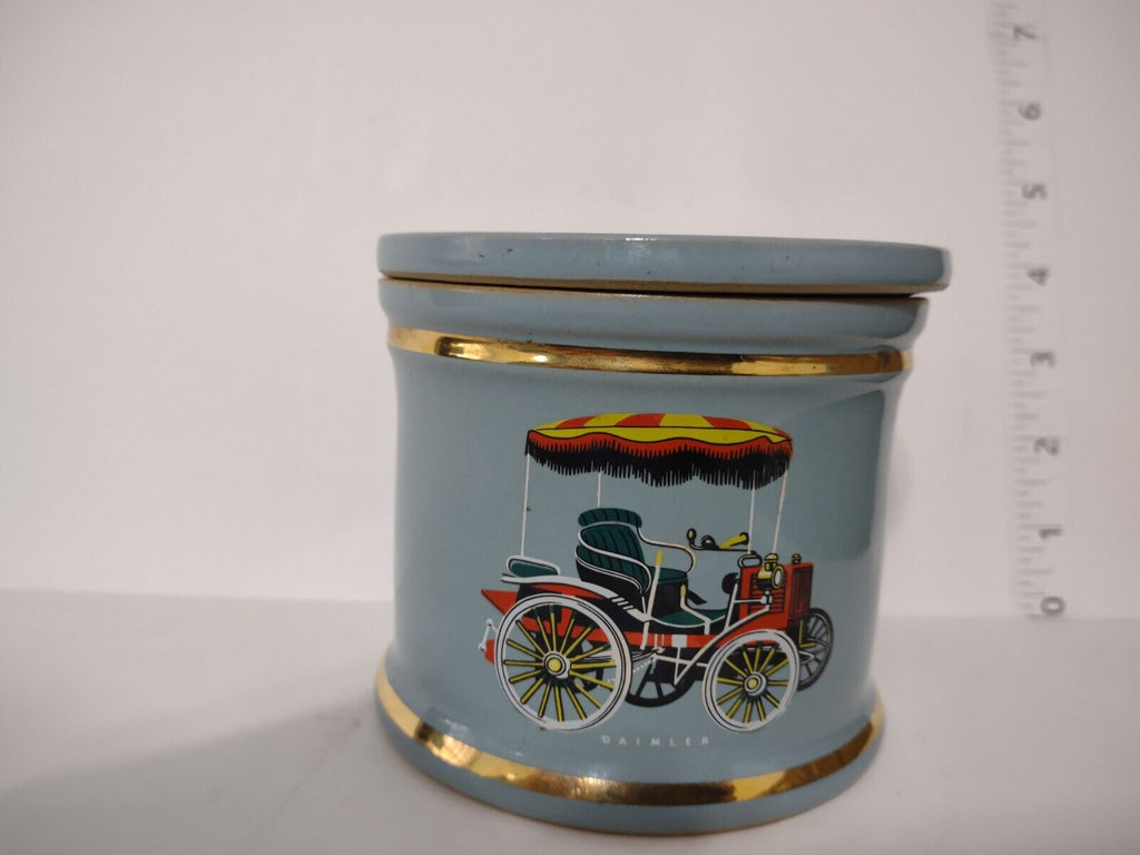 Vintage Denby Ceramic Blue Jar Daimler Austin Wolseley (lot 247)