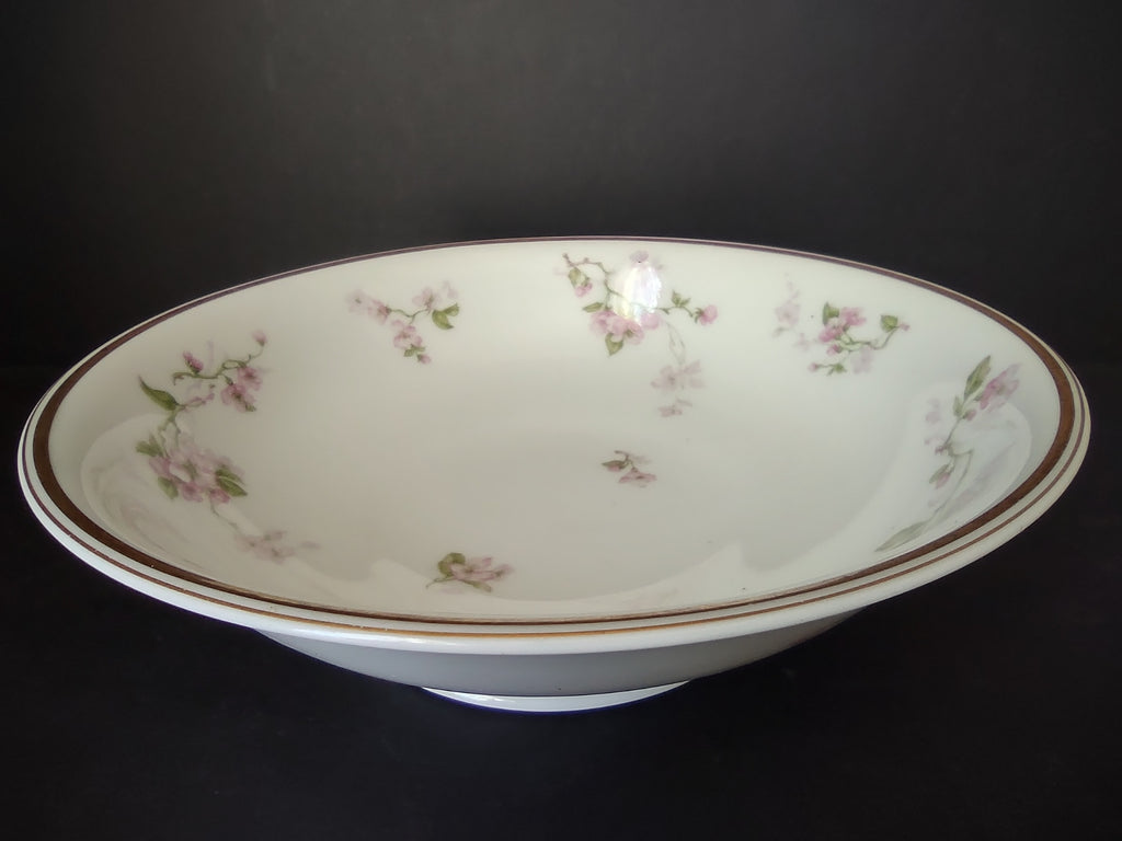 Haviland French Chic Limoges 9" Serving Bowl Gold Trim (lot 1089)