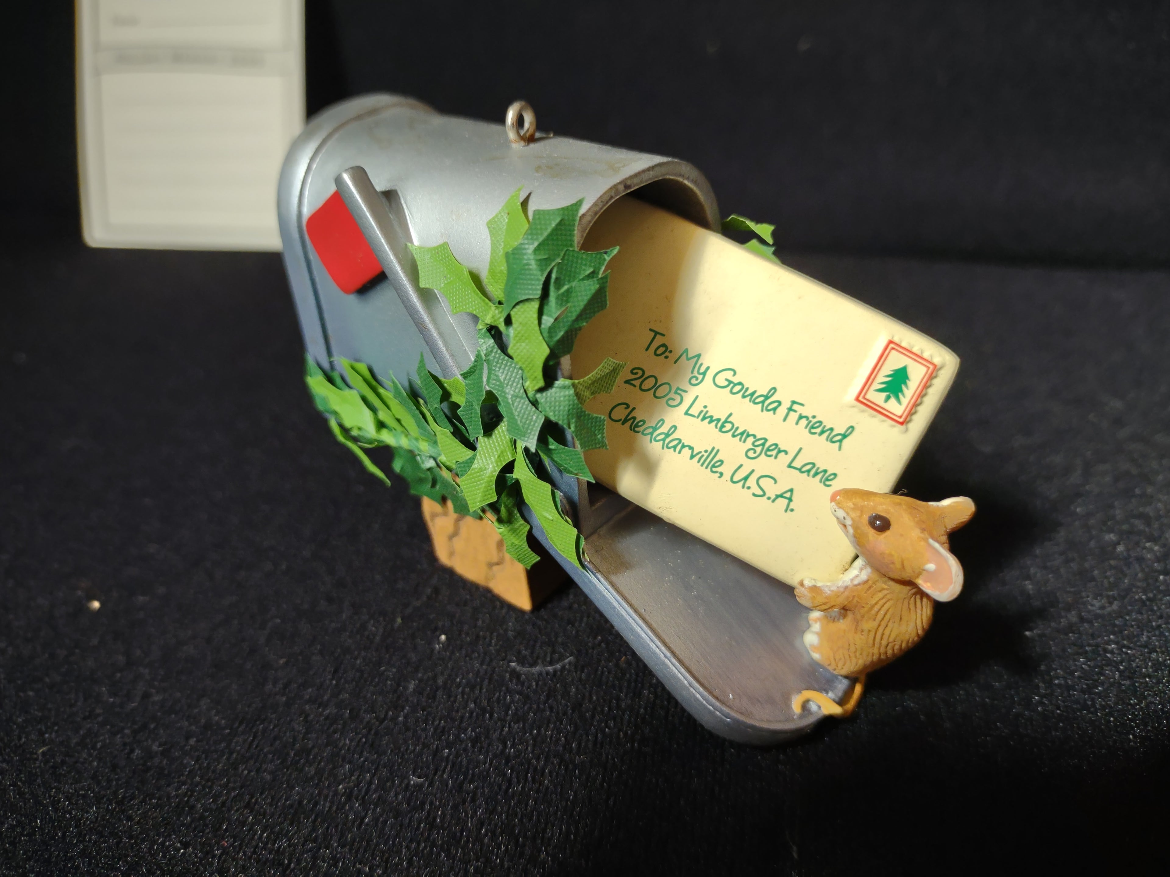 Hallmark Vintage Keepsake Christmas Ornament 2005 To My Gouda Friend (lot 1608)