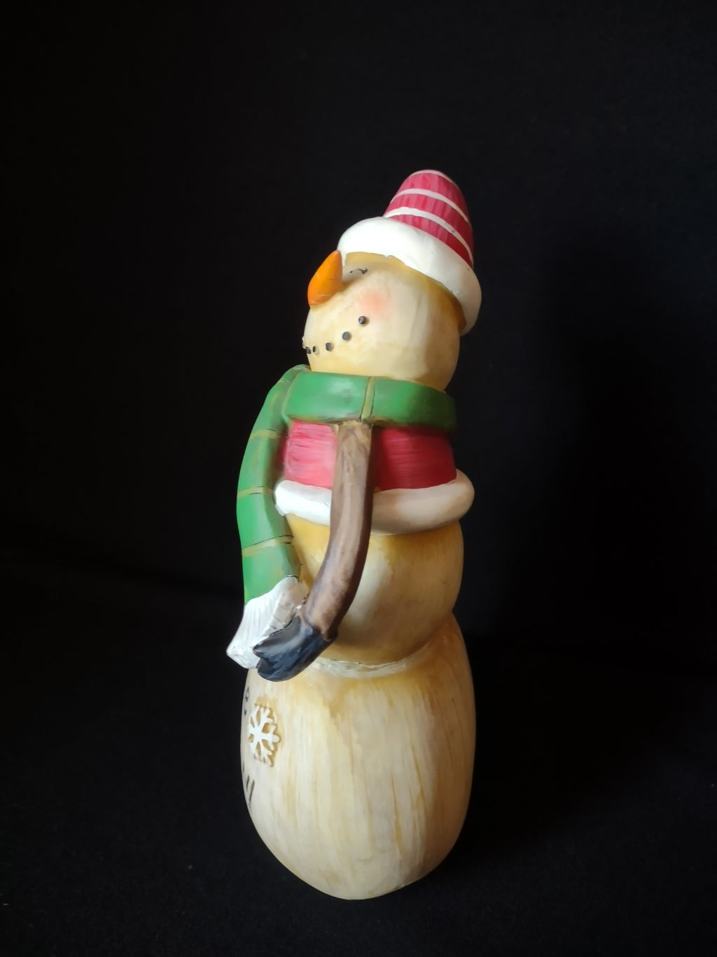 Christmas Snowman Welcome Snow Decor (lot 1578)