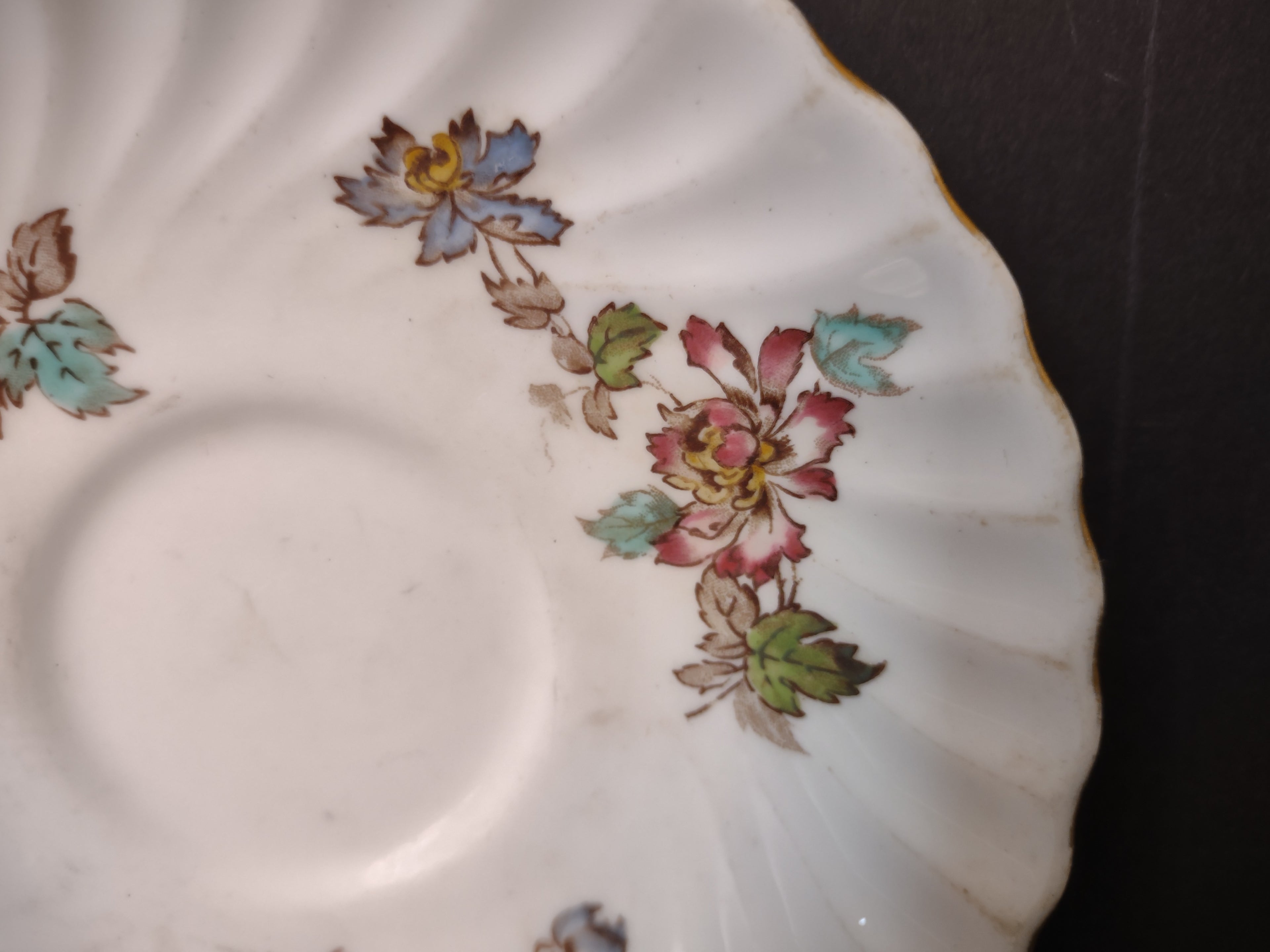 Vintage Minton England Bone China Vermont Saucer ONLY (lot 5465)