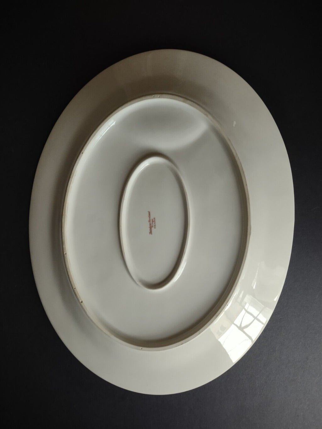 Haviland Limoges Gold Trim Serving Platter 13-1/2" (lot 341)