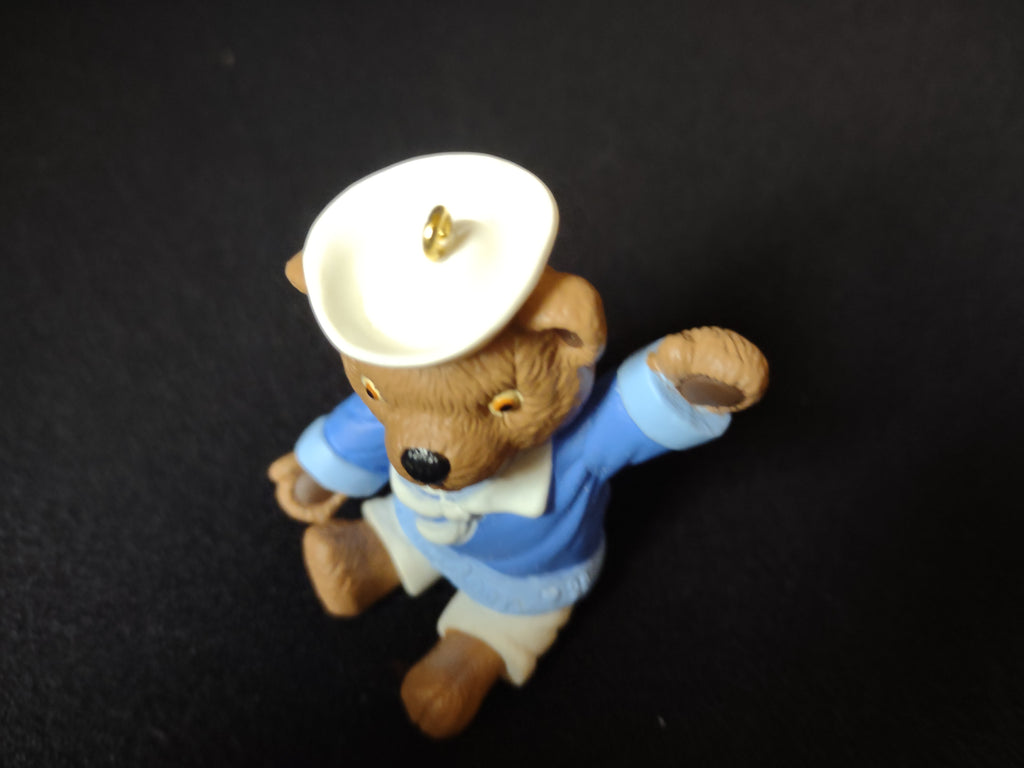 Vintage Hallmark Keepsake Ornament 1998 Grandson Teddy Bear (lot 1604)
