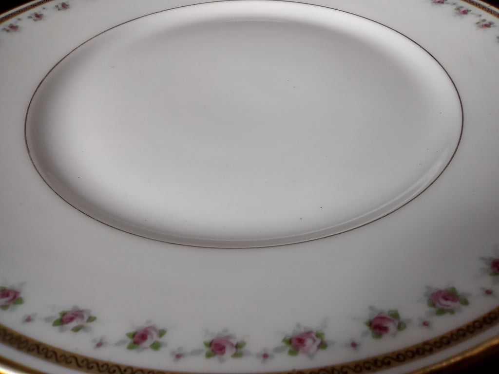 Wm. Guerin Limoges Luncheon/Salad Plate Rose French Chick (lot 984)
