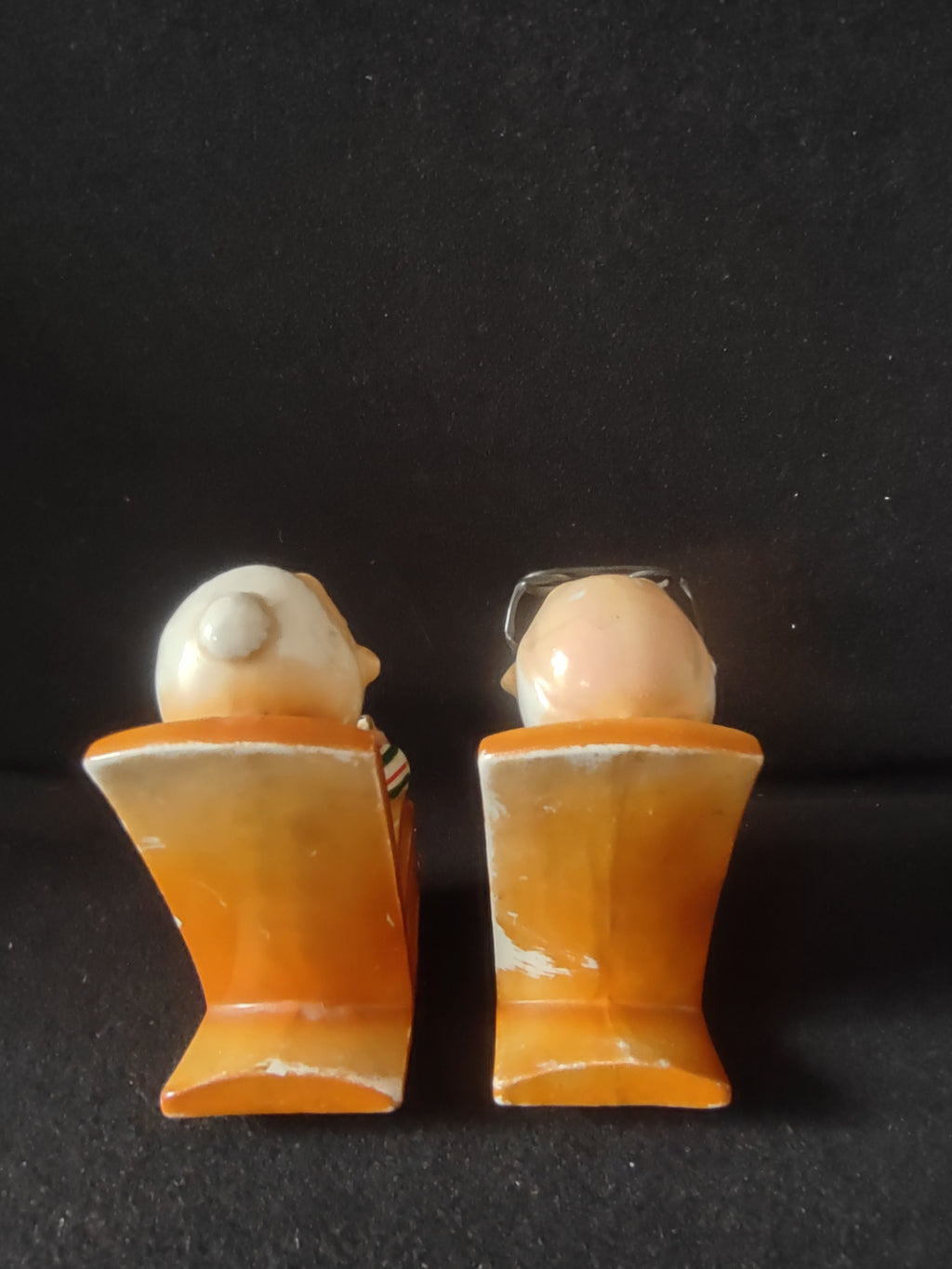 Vintage Lefton Salt Pepper Grandmother Grandfather Retirement Fund (Lot 5237)