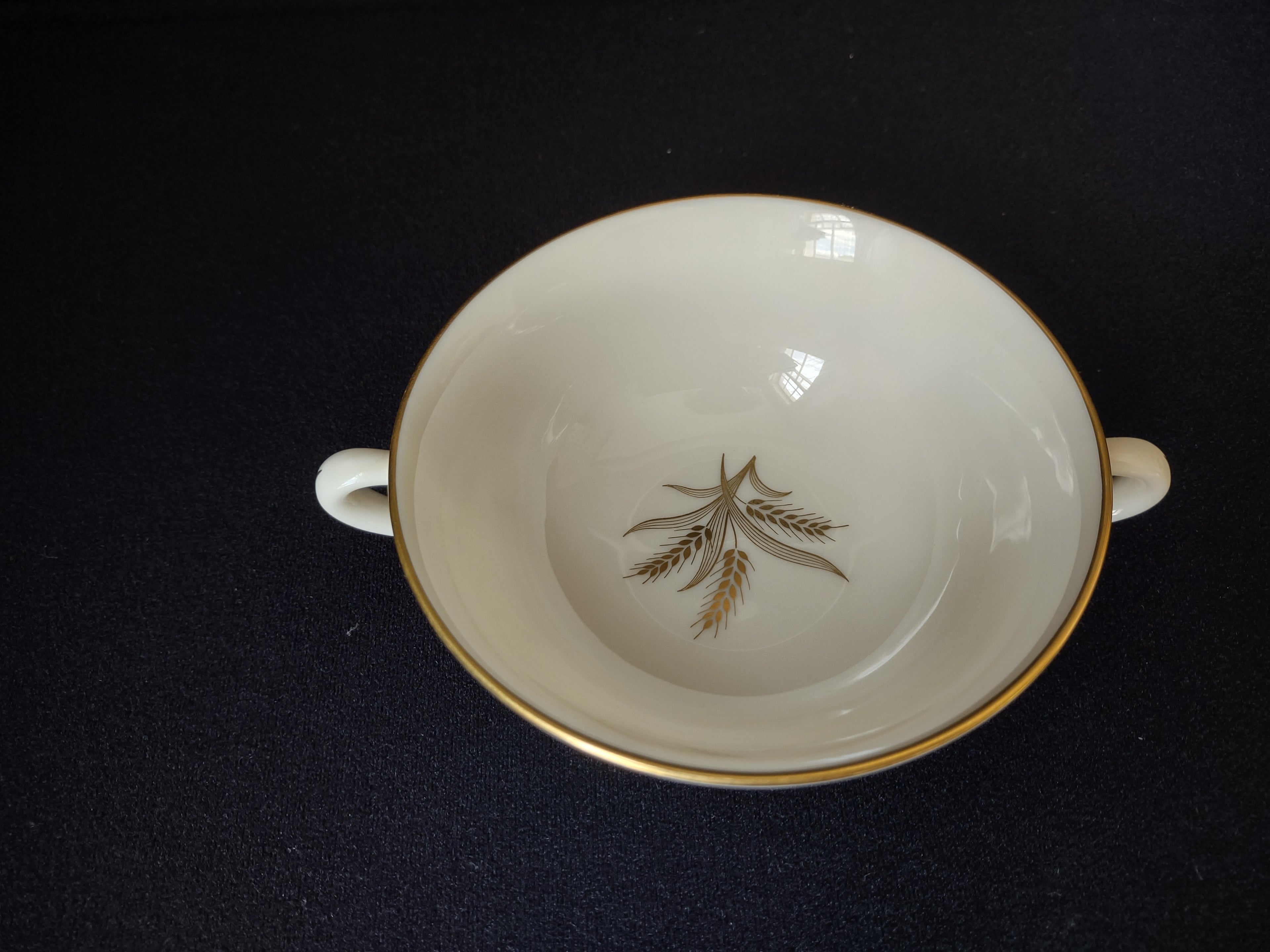 Vintage Lenox Harvest R-441 Bouillon 2-Handle Cup ONLY (lot 1894)