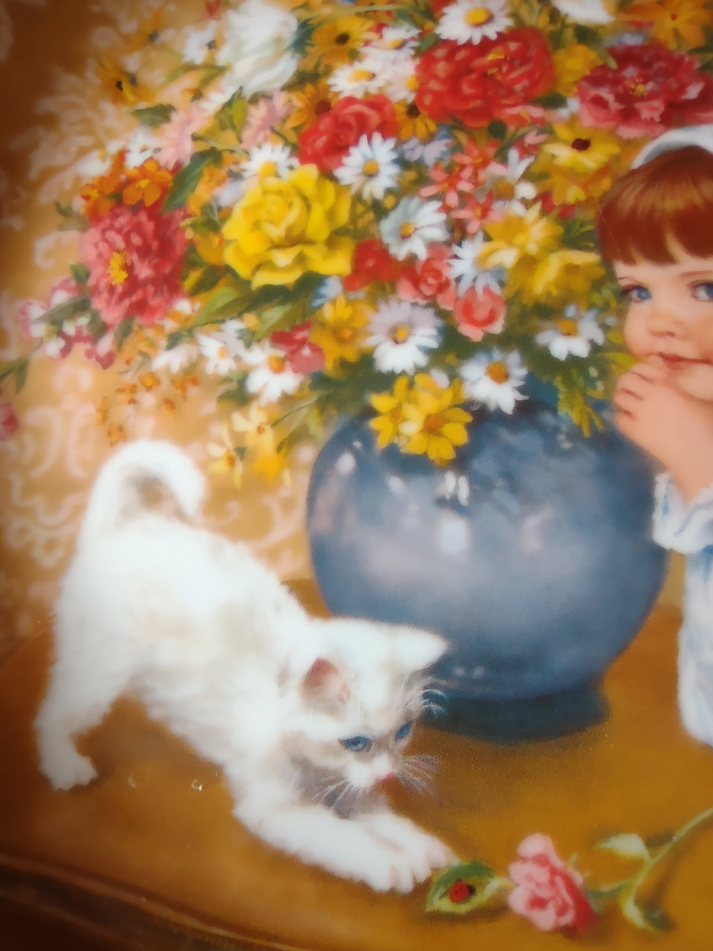 Vintage A Childhood Almanac Collector Plate 7th Issue Just Dreaming (Lot 5195)