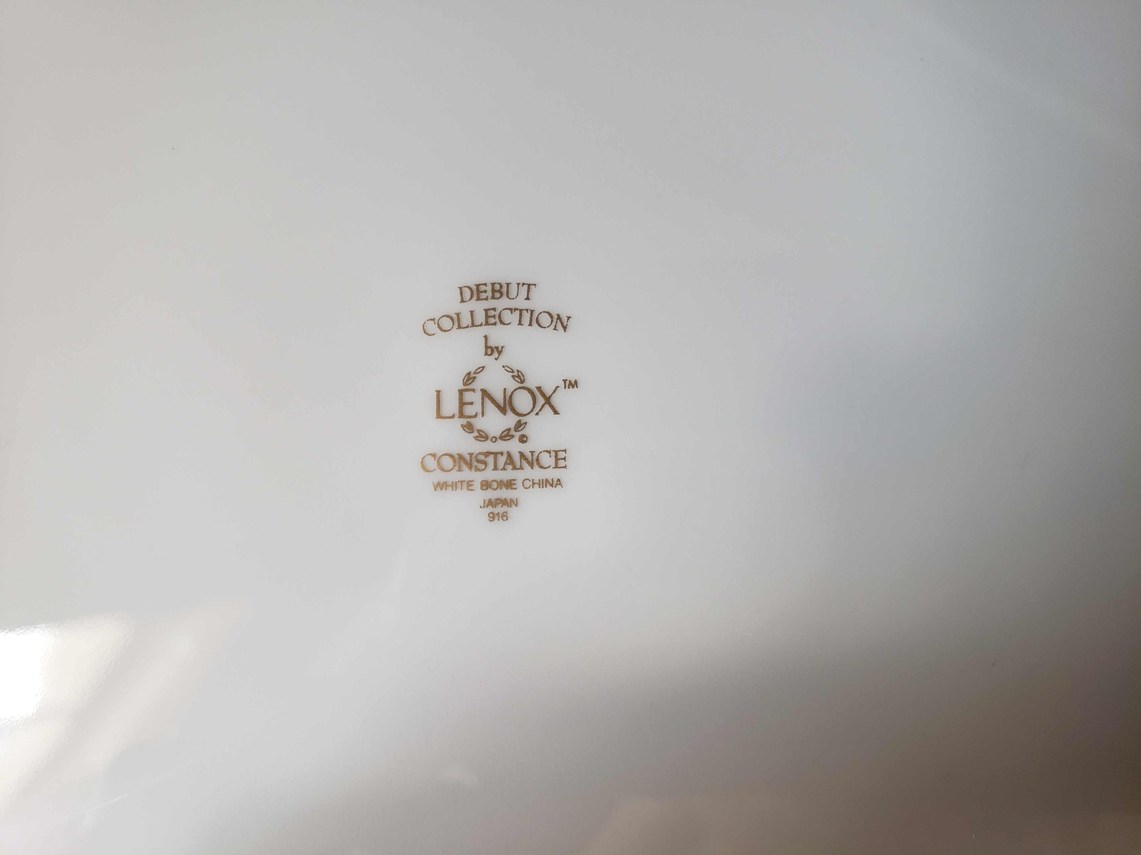 Vintage Lenox Debut Constance Fine Bone Luncheon Plate 10-3/4" (lot 1914)
