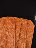Halloween Jack O Lantern Reversible Plastic Place Mats Set Of 4 (Lot 3657)