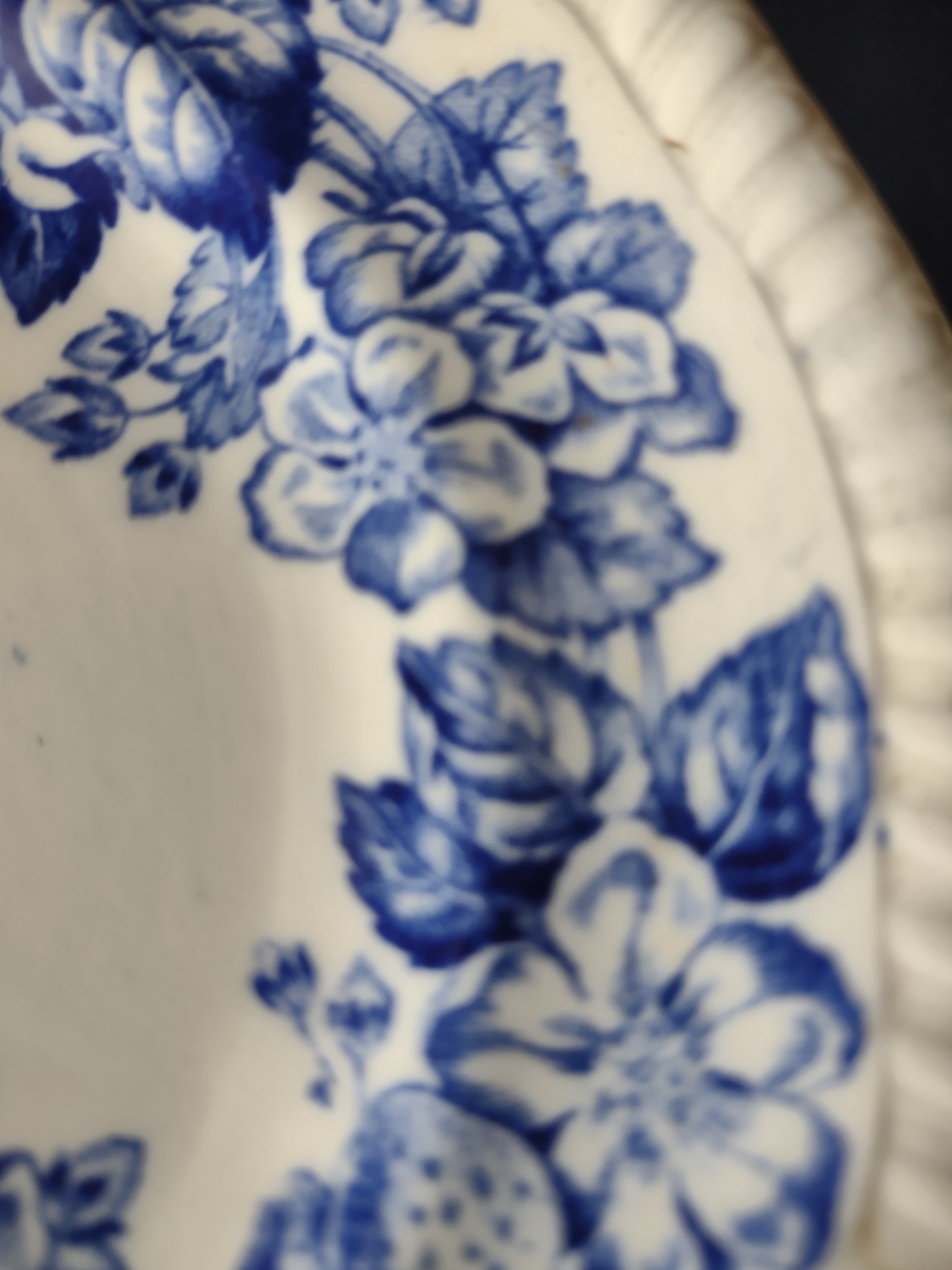 Vintage Spode Old Salem Blue Earthenware Plate English Transferware x 4 lot5816