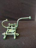 Distressed Wrought Iron Ivy Coat Hat Hanger (Lot 3423)