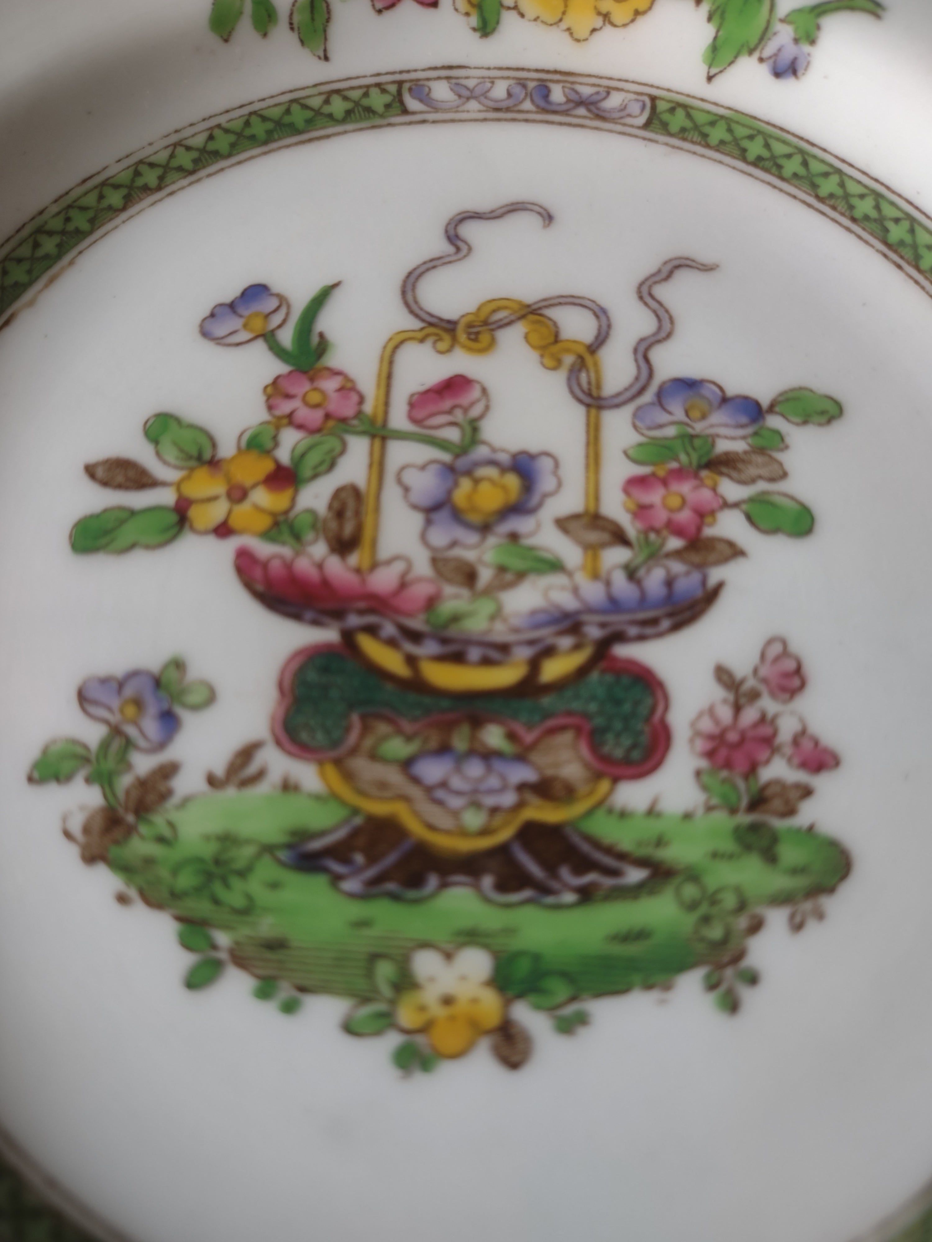 Vintage Copeland Spode Bread Butter Plate Old Bow Earthenware Set Of 3(Lot 5790)