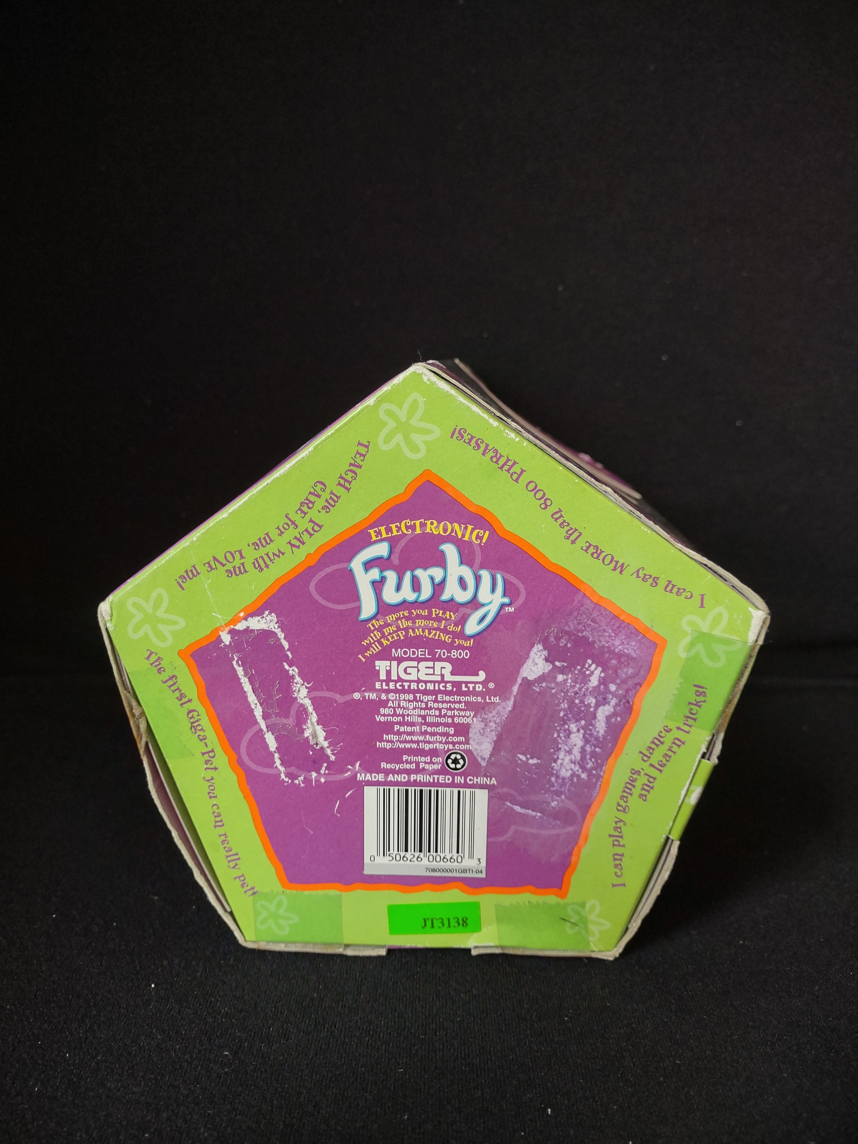 Vintage 1998 Furby White Model 70-800 Brand New Never Opened (lot 2464)