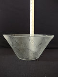 Vintage Coca Cola Chip Candy Bowl x 2 Embossed Bottles Design (Lot 3679)