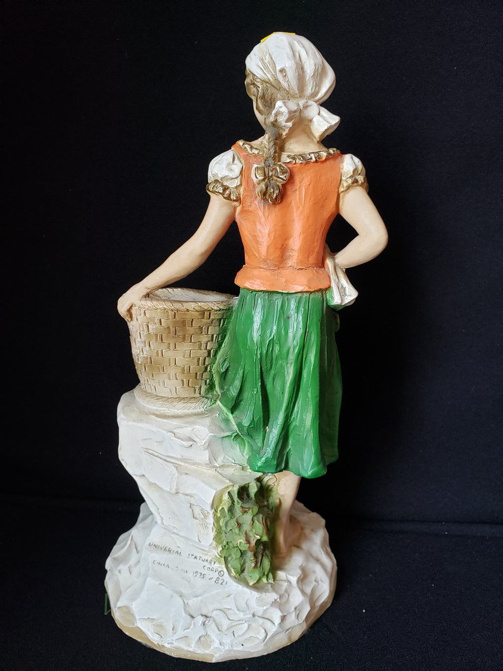 Universal Statuary Village Girl 14" (lot 2139)