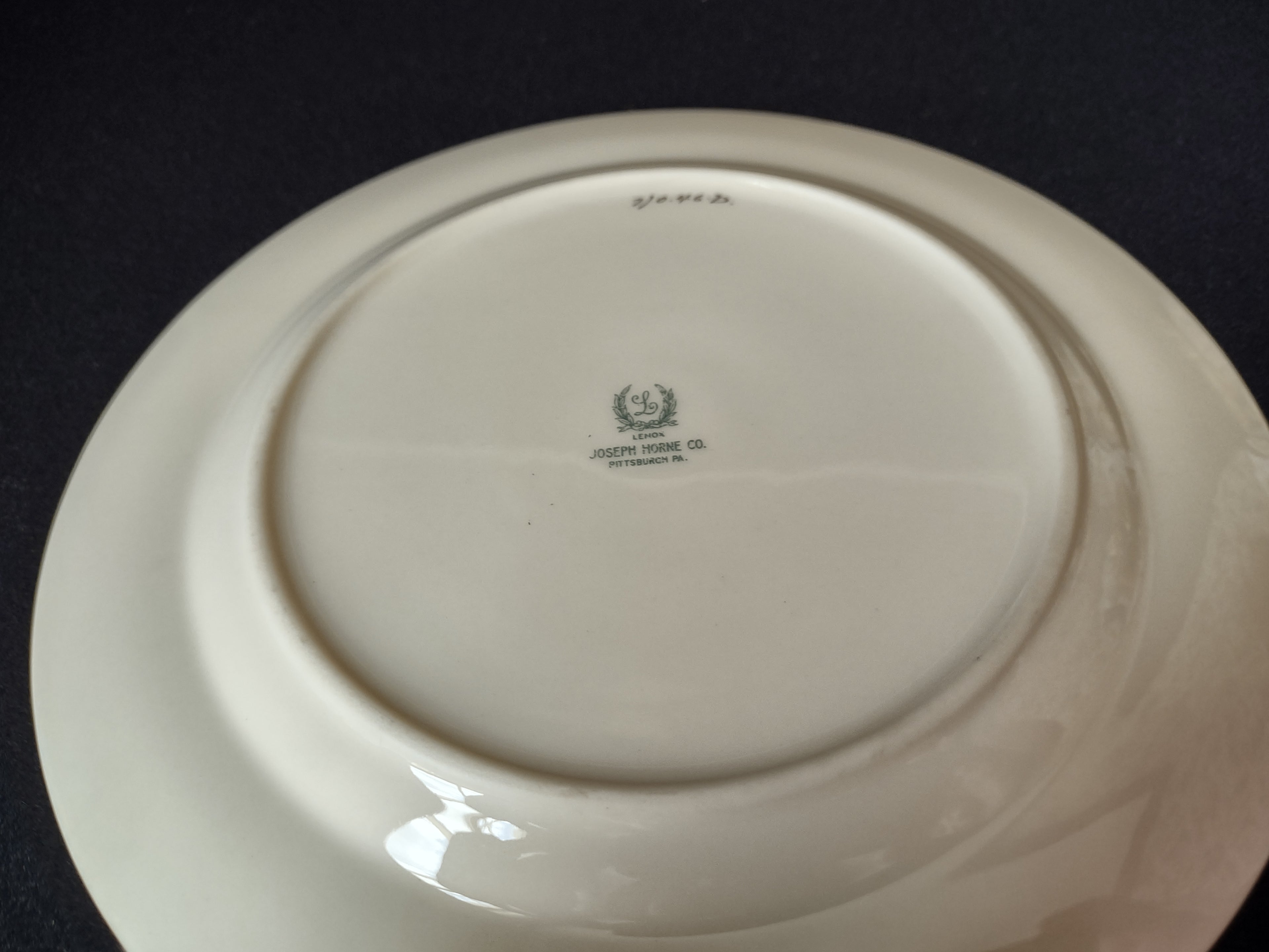 Vintage Lenox Joseph Horne Salad Plate (lot 1814)