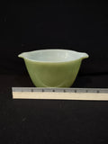 Vintage Fire King Anchor Hocking 6" Green Mixing Bowl Casserole Dish (Lot 5227)
