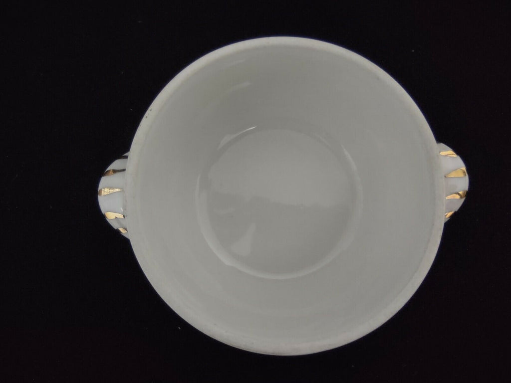 041 Vintage Collectible Pivilite Porcelain French Dish Bowl with Birds