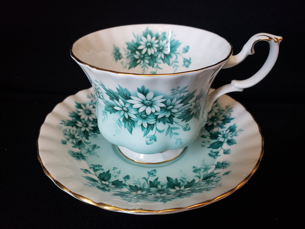 Vintage Royal Albert Melody Series Nocturne Tea Cup with Saucer (lot 2033)