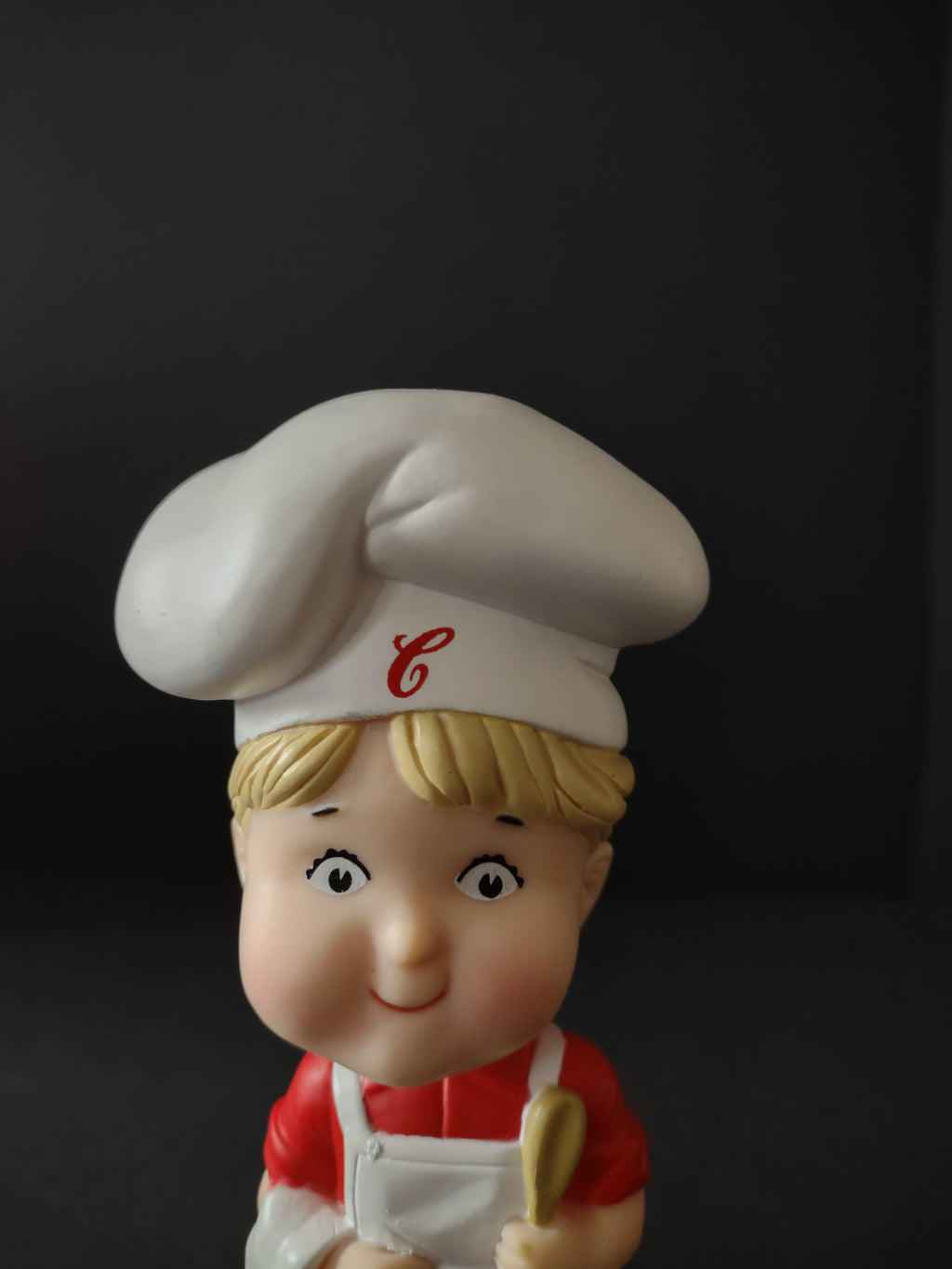 Vintage Christmas 2002 Campbells Collectible Bobble Head Boy (Lot 4713)