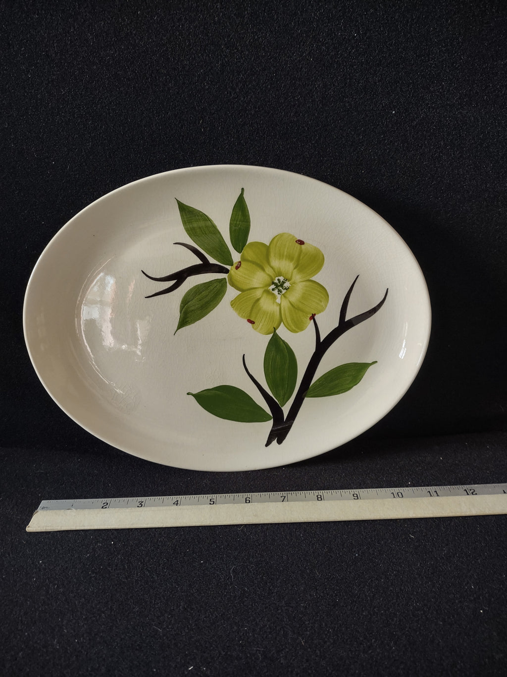 Vintage Dixie Dogwood 11" Serving Platter (Lot 4299)