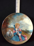 Vintage A Childhood Almanac Collector Plate 12th Issue Winds Of March (Lot 5193)