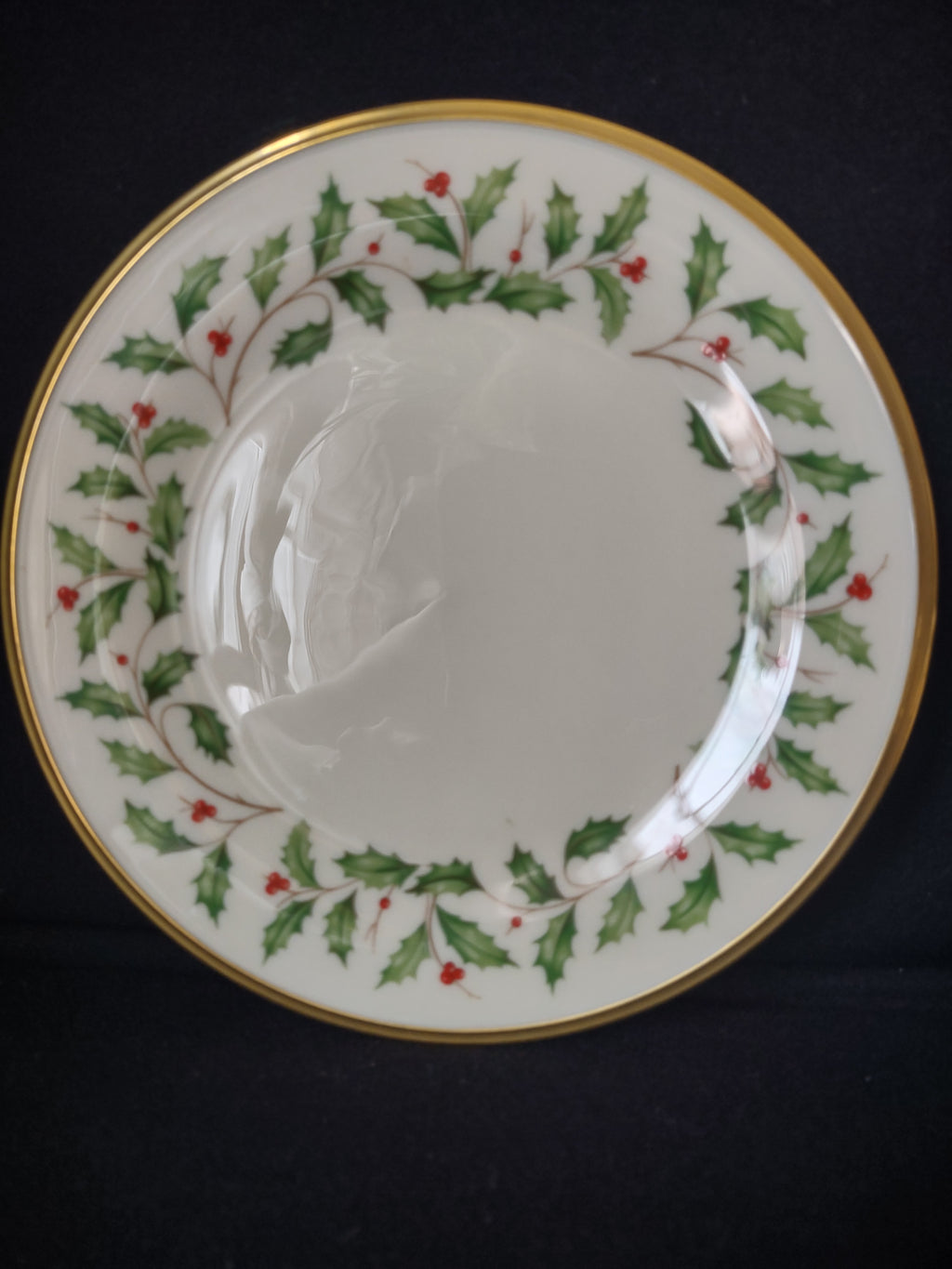 Vintage Lenox Holiday Salad or Luncheon Plate 8-1/8" (lot 1870)